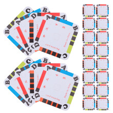 300 cartões para tecelagem, 4 furos quadrados, papel, artesanato diy