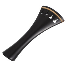 Violin Wood Tailpiece Black Ebony Material Ergonomic String Part