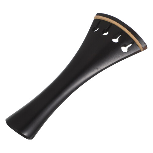Violin Wood Tailpiece Black Ebony Material Ergonomic String Part