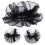 falsa vintage removível organza com e plissado 10
