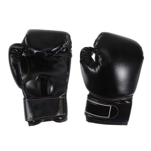 par de de boxe para treino marciais, pretas