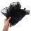 falsa vintage removível organza com e plissado 4