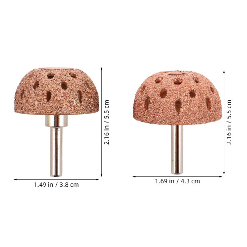 2 unidades de cabeças de moagem carboneto, tigela 1