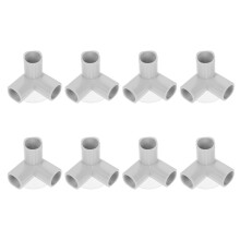 8 . cotovelo 3 vias p/ infantil, diâmetro 22 mm
