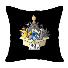 (23)Anime game pillowcase Totoro cartoon surrounding sofa pillowcase car pillowcase personalized home pillowcase