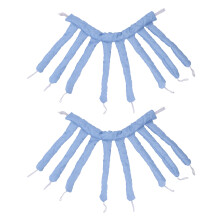 Hitzefreie Haarwickler 29x44cm Stoff-Headband Styling-Tool für Frauen und Mädchen