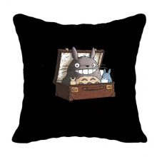 (3)Anime game pillowcase Totoro cartoon surrounding sofa pillowcase car pillowcase personalized home pillowcase