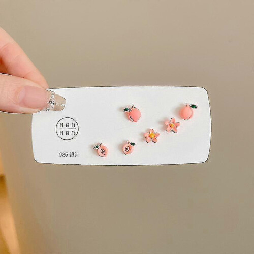 (peach)Yizhengchic Earings Cute Summer Outfits