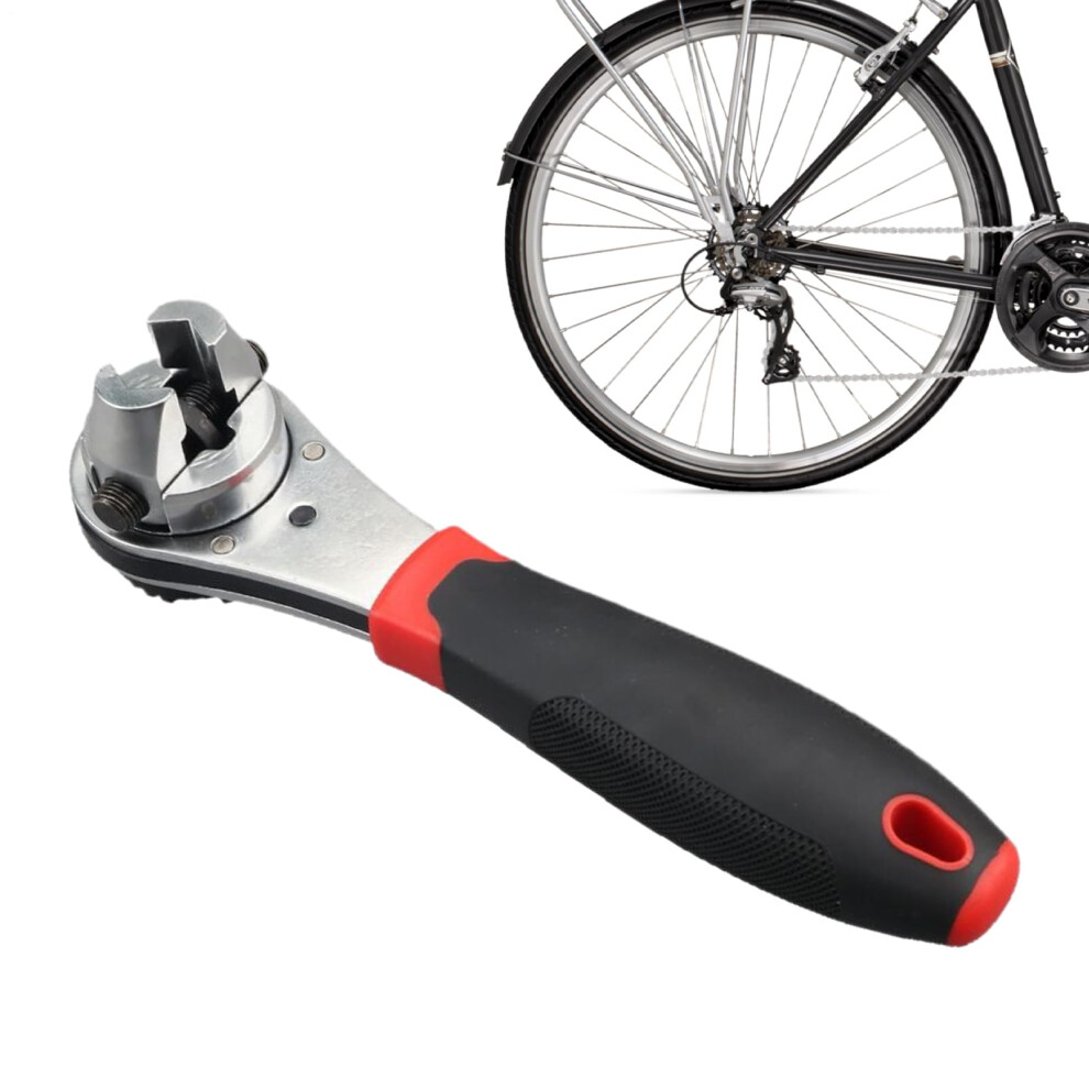 Adjustable Ratchet, Compact Multifunctional Wrench, 6-22Mm Screws, 7.87X1.77x2.17 Inches, For Home, Industrial, Plumbing Repairs 9354506676025