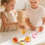6pcs Nostalgic Whirling Top Early Fine Motor Skill Hand-animal 5