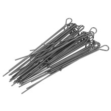 35 unidades suportes para pavios metal 4,32" para artesanato DIY
