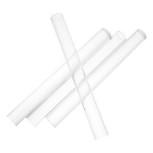 4 unids rolo acrílico transparente para escultura, barra e oca