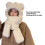 Oversized Bear Trapper Hat for Outdoor Warm Trapper-PK SSS 4
