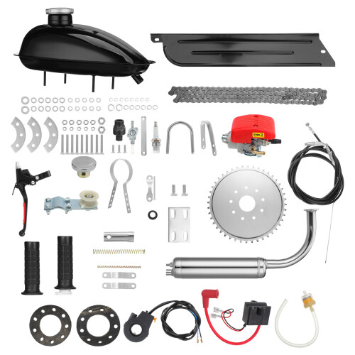 conjunto kit 100cc para 2 tempos com , corrente e coroa