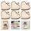 6 unid. 4x4 cm beige para diy 11