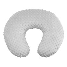 Nursing Pillow Cover, Breastfeeding Pillow Slipcover, Fits Nursing Pillow, For Baby Boy Or Girl, Gray/Silver