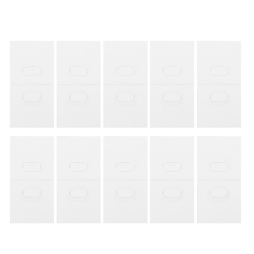 10 Unidades Kit De Para Verticais Transparentes