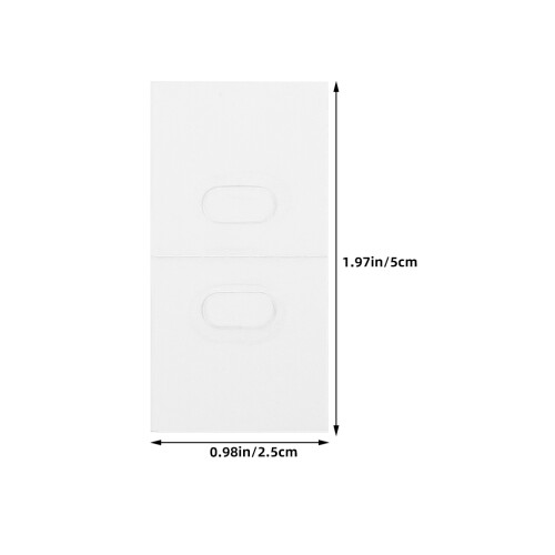 10 Unidades Kit De Para Verticais Transparentes 2