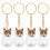 4 Unidades Pingente Memorial Para Cabelo De Pet Com E Frasco 10