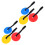 6Pcs Soccer Hanging Target With Adjustable Strap For Skills Training 1