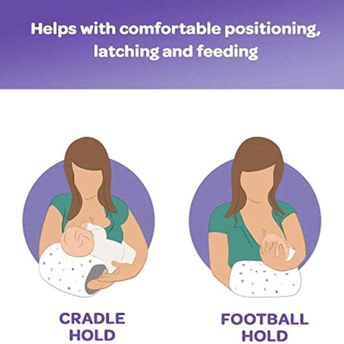 Arm Pillow For Breastfeeding Head Support Soft Nursing Pillow Model E 1