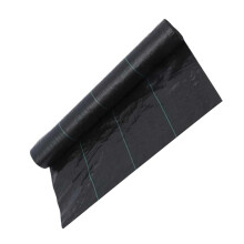 Agricultural Anti-Grass Cloth Thicker Foldable Weed Control Fabric Membrane For Patios And Garden Black