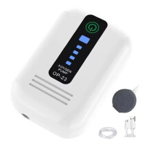 Aquarium Air Pump Quiet USB Powered Small Oxygen Aerator For Outdoor Hydroponics Pond Fish Tank