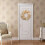 Artificial Pampas Grass Reed Wreath for Home Front Door Wall Decoration 4