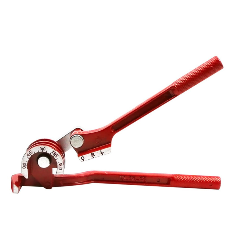 180Degree Manual Pipe Tube Bender Copper Aluminum Red Handheld Tube Bending Tool For Copper And Aluminum Tubes 9067246500733