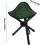 Portable Folding Stool Compact Triangular Camping Chair Lightweight Foldable Green Space-Saving Indoor And Outdoor Use 5