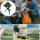 Portable Folding Stool Compact Triangular Camping Chair Lightweight Foldable Green Space-Saving Indoor And Outdoor Use 2