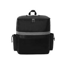 (As show, One size) Food Delivery Backpack Pizza Delivery Bag Insulated Delivery Bag for Bike Delivery Food Delivery Bag for Carry HOT/COLD