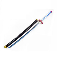 Bamboo And Wood Anime Samurai Sword 100CM With Scabbard Role Playing Cosplay Anime Style Color E