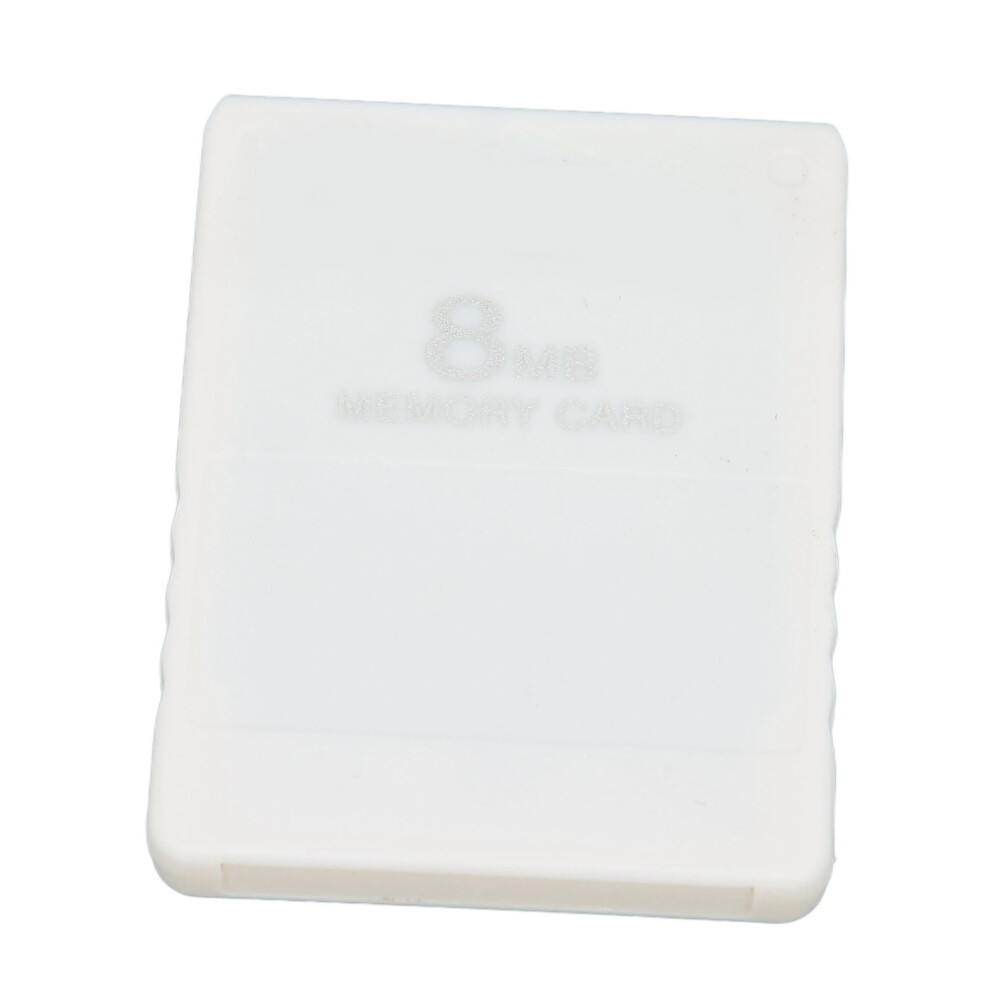 8Mb Plug And Play Fmcb1.966 External High-Speed Ps2 Memory Card White 4951357790983