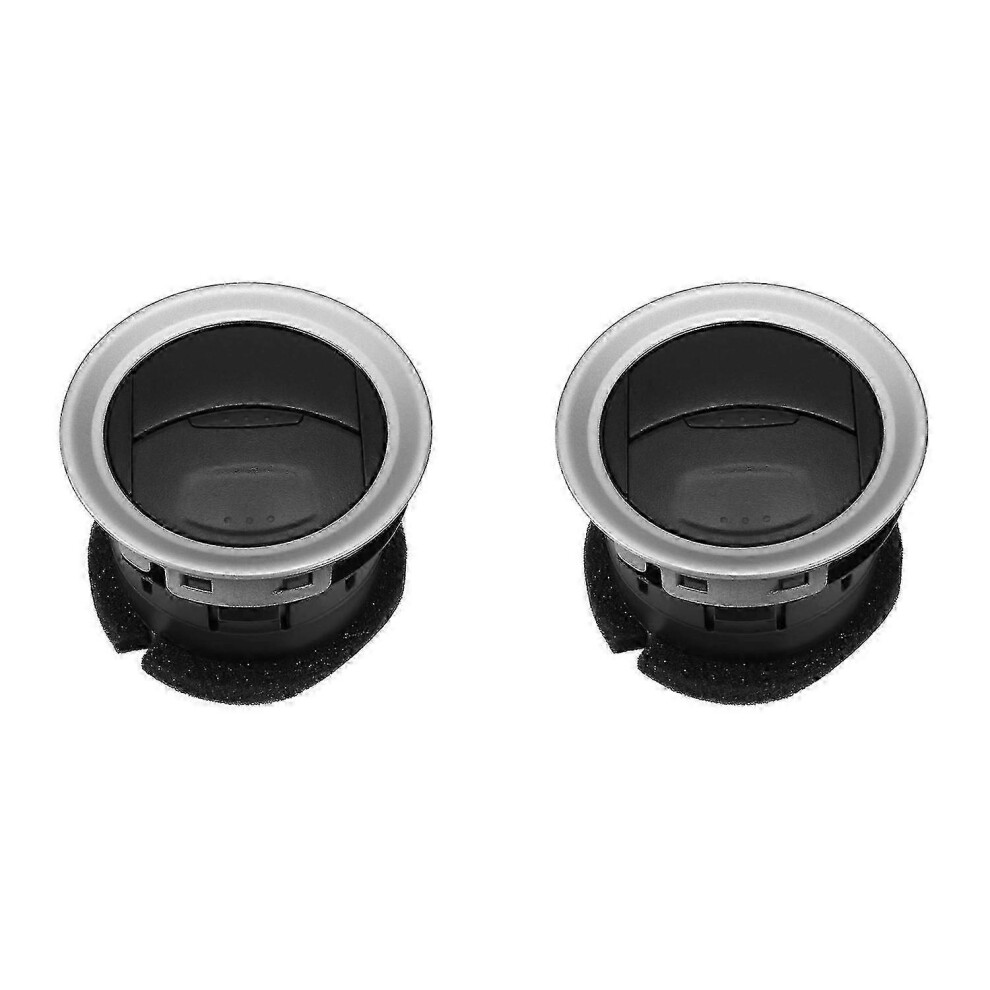 Kikidex (As Show, One Size) 2X Car Dashboard Air Conditioning Vents 8A6haq18b09 For Ford Fiesta 2006-2016 A/C Air Vent Outlet