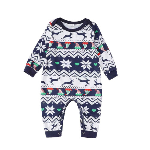 Familien-Weihnachtspyjamas, passende Sets, modische-Mutter L 2