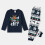 Familien-Weihnachtspyjamas, passende Sets, modische-Mutter L 4