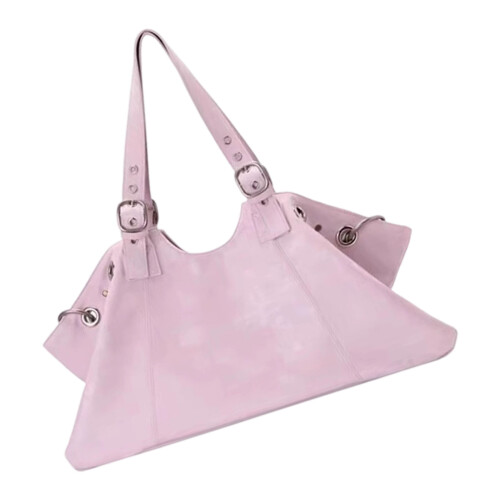 Damen-Tragetasche, Schultertaschen mit großem-Rosa