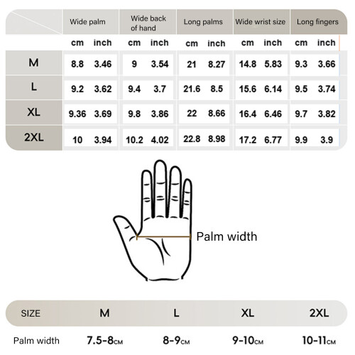 Fahrrad-Halbfingerhandschuhe mit rutschfester-M 1