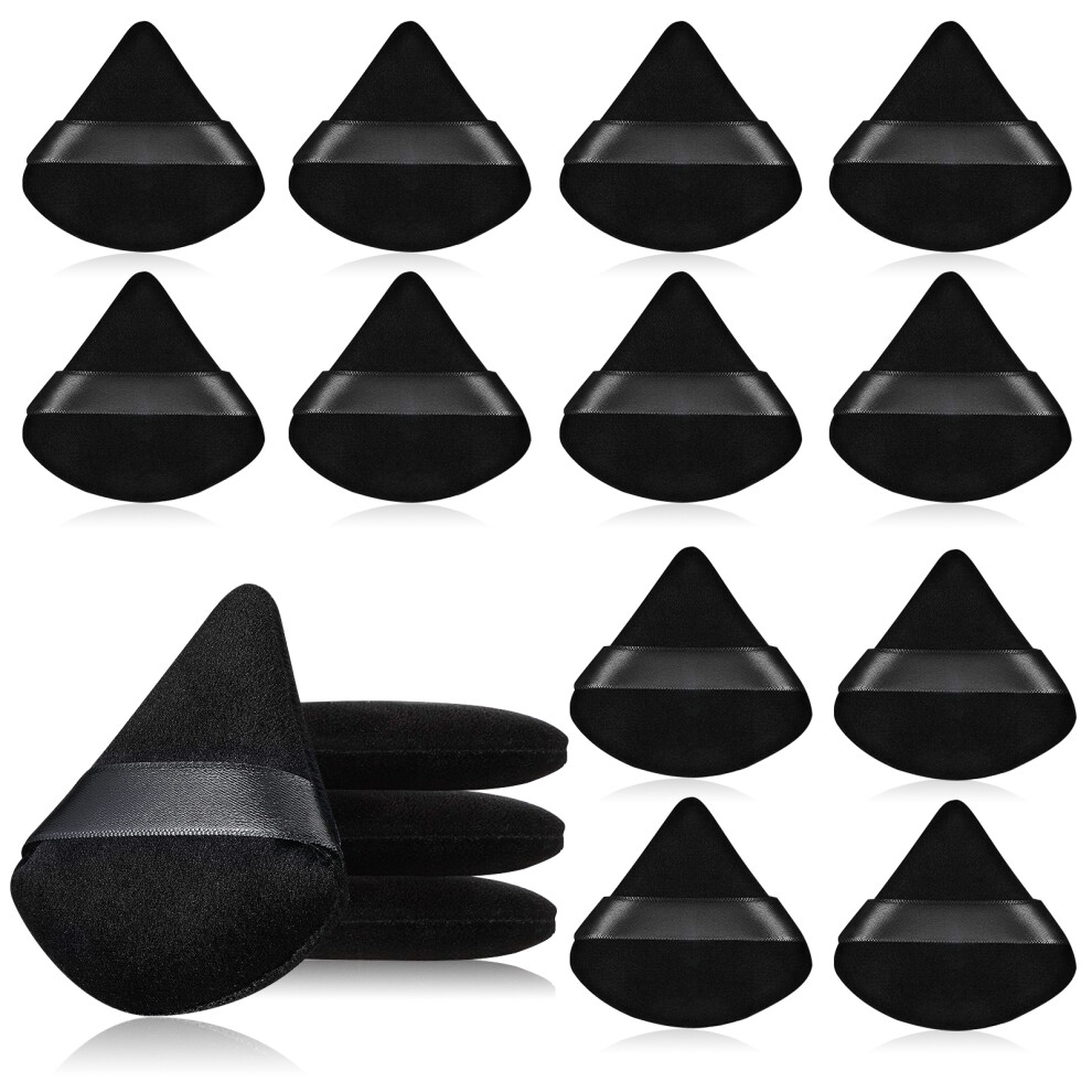 12pcs/set Safe Ingredients Triangular Makeup Sponge For Hypoallergenic-image-OPC-PMQFTF9-NEW