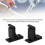 Wall Mounted Bow Hanger Support for Recurve Archery Black, 72g 12