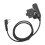 HD01 Casque militaire marron avec micro pour TK-3107 12