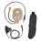 HD01 Casque militaire marron avec micro pour TK-3107 15