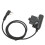 HD01 Casque militaire marron avec micro pour TK-3107 4