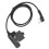 HD01 Casque militaire marron avec micro pour TK-3107 13