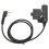 HD01 Casque militaire marron avec micro pour TK-3107 14