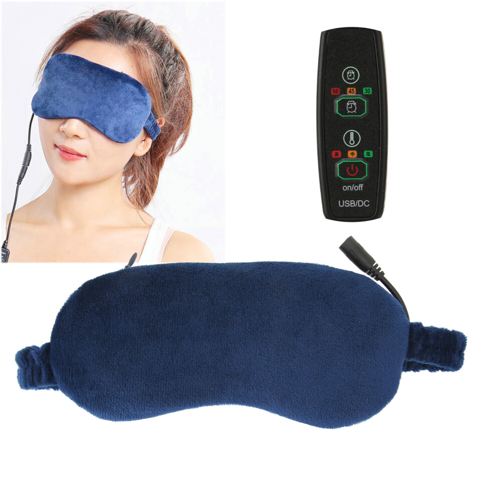 Hot Compress Eye Pad: Detachable & Washable with Adjustable Heat