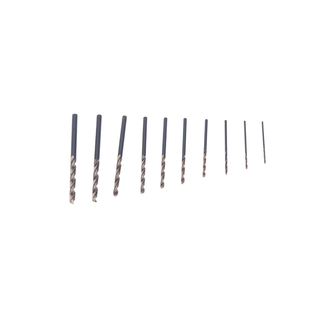 Mini Twist Hss Drill Bits 0.8-3.0Mm For Walnut Wood And Beeswax Carving 8181357792946