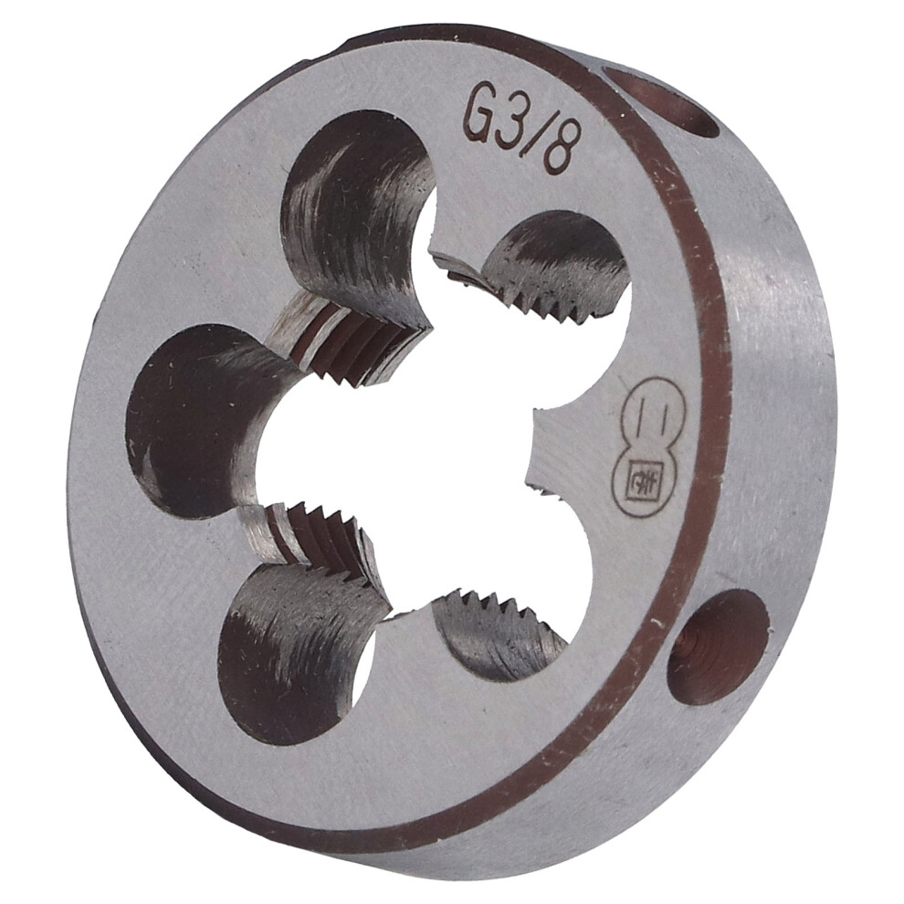 G3/8 Alloy Steel Thread Repair Die With 5 Chip Holes, 38Mm Outer Diameter 9311357792939