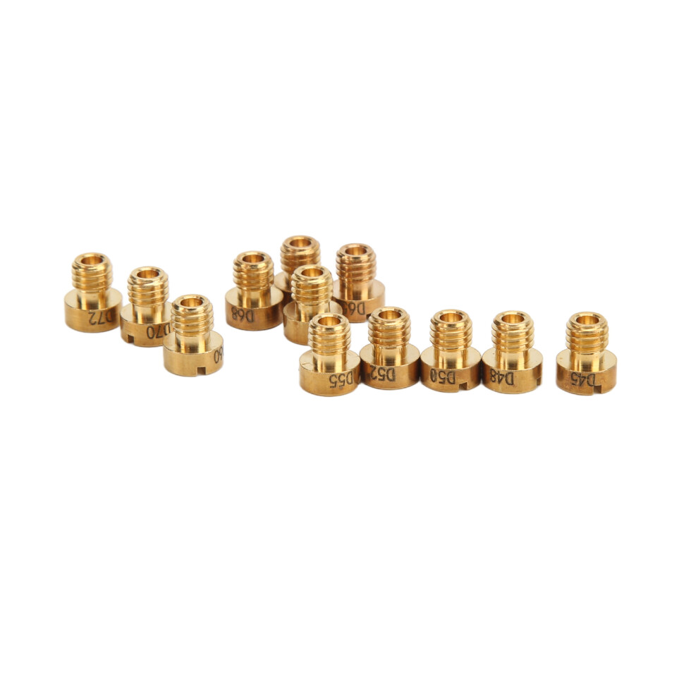 Dellorto Phbg Carburetor Main Jets Set 12Pcs For Sha Shb Shbc Gold 7651357793140